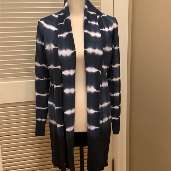 Chelsea and Theodore Long Tie Dyed Cardigan - Picture 2 of 13